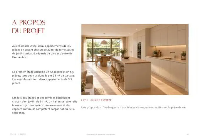 Sur plans: Bel appartement de 3,5 pièces, pour privés ou investisseurs - Photo 4