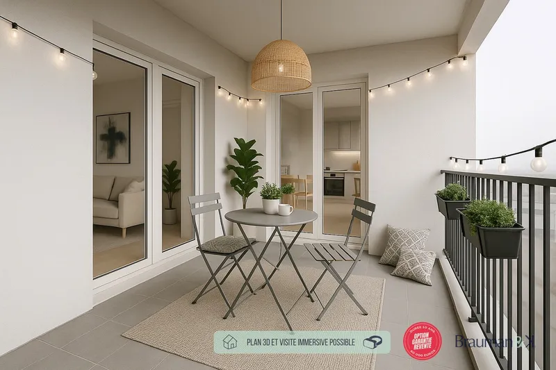 2 PIÈCES de 45m² + EXT(s) de 6m² + PKG(s) - Photo 4