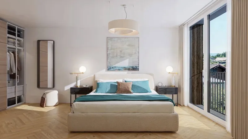 4.5-Zi.-Neubauwohnung mit Weitblick & 15 m² Balkon, Orpund - Photo 5