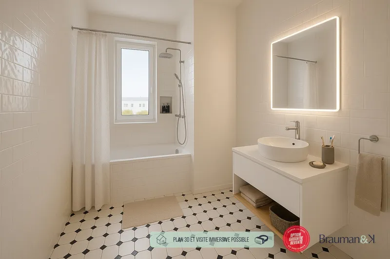 3 PIÈCES de 65m² offrant 110m² de surface privative + PKG(s) - Photo 4
