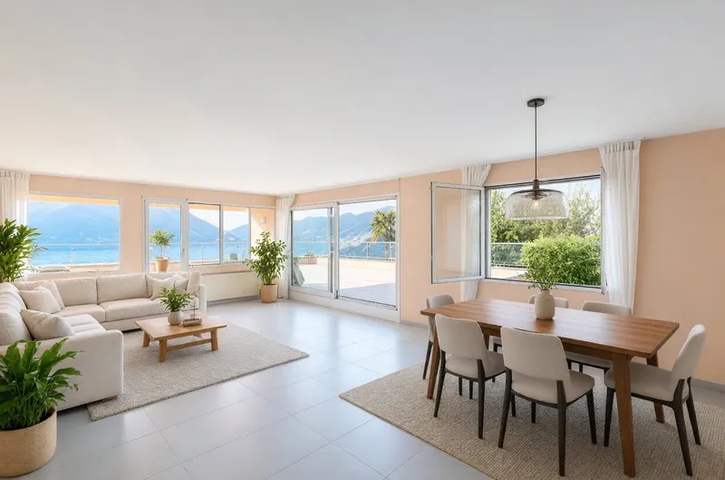 Terrassenwohnung mit spektakulärem Seeblick - Photo 3
