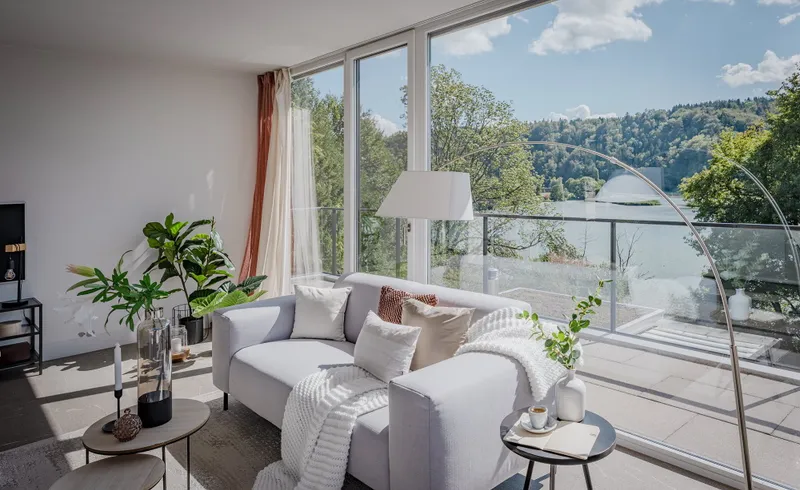 TERRACED HOUSE WITH LAKE VIEW AND 88 M² TERRACE IN HINTERKAPPELEN - Photo 3