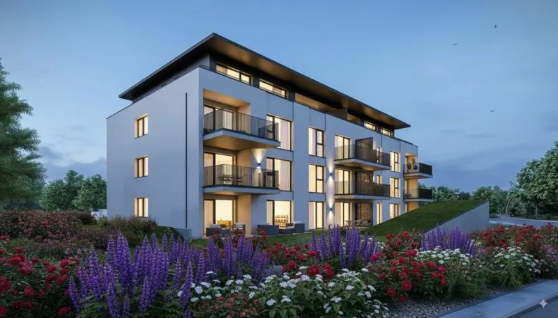 Über den Dächern - 4.5-Zimmer-Attikawohnung mit grosser Terrasse - Neubau in Niederbipp - Photo 4