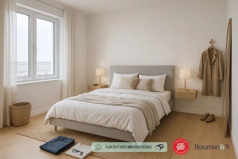 Appartement T5 de 100 m² avec terrasse de 44 m² et parking - Photo 3