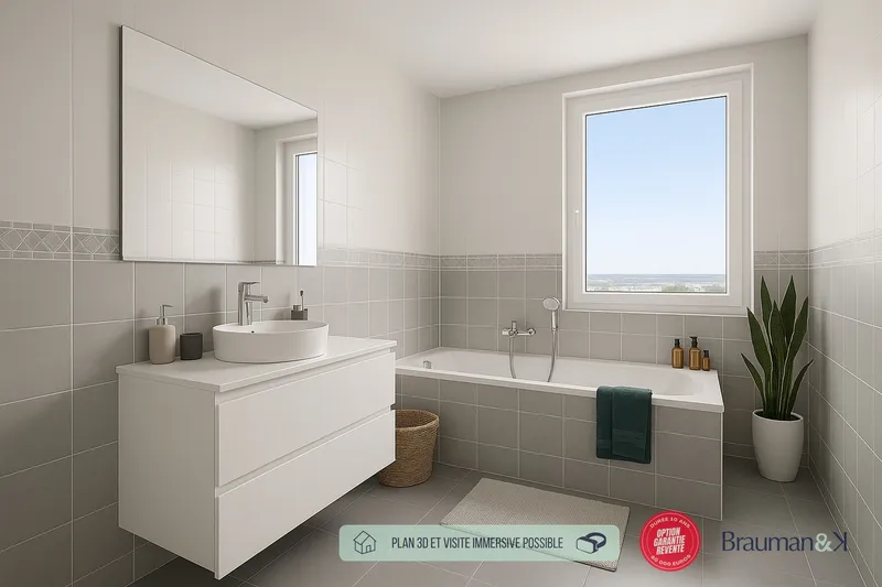 3 PIÈCES de 59m² + EXT(s) de 5m² + PKG(s) - Photo 4
