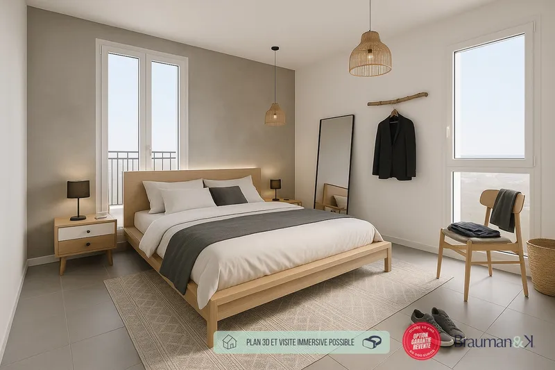 3 PIÈCES de 66m² + EXT(s) de 5m² - Photo 2