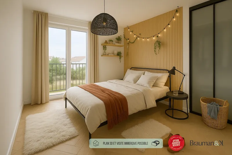 3 PIÈCES de 58m² + JARDIN de 1m² - Photo 3