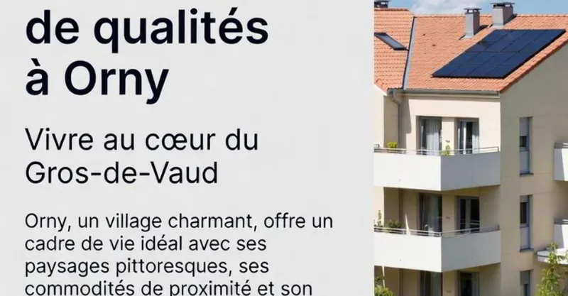 Appartement à vendre, 3.5 pièces, Orny