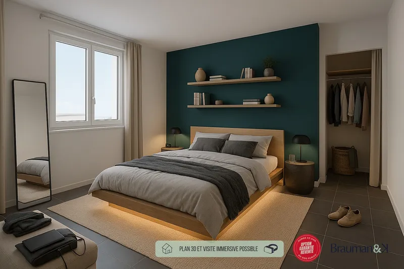 Appartement T4 de 85 m² avec jardin de 41 m² et 2 parkings - Photo 3