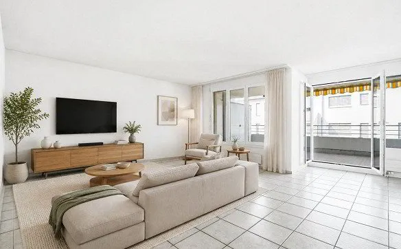 Familienwohnung mit Weitblick - sofort bezugsbereit - Photo 2