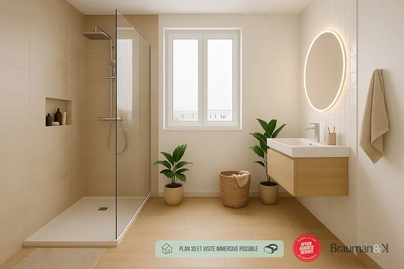Appartement T4 de 77 m² avec parking - Photo 5