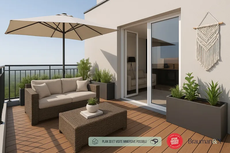 3 PIÈCES de 64m² + EXT(s) de 9m² + PKG(s) - Photo 5