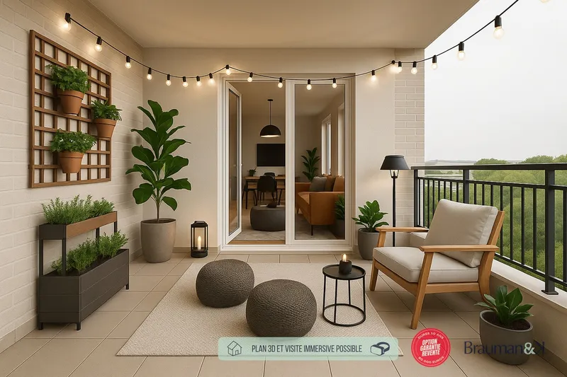 3 PIÈCES de 65m² + EXT(s) de 13m² + PKG(s) - Photo 5