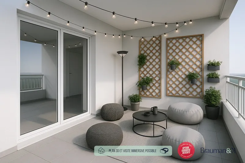 3 PIÈCES de 59m² + EXT(s) de 9m² + PKG(s) - Photo 5