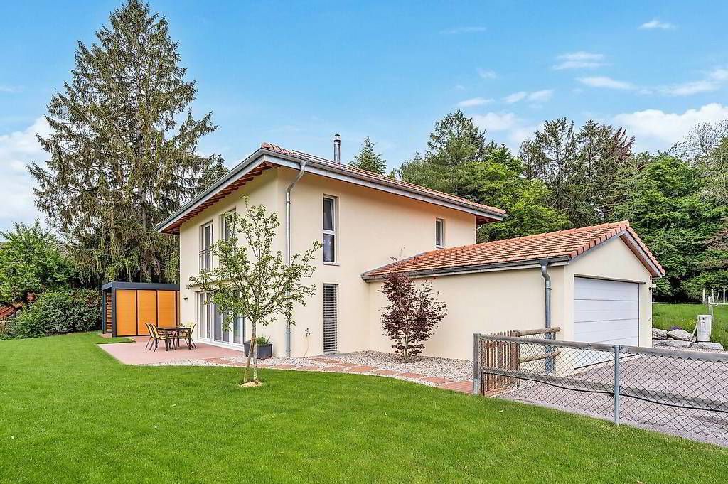 Villa individuelle à Le Vaud avec vue lac