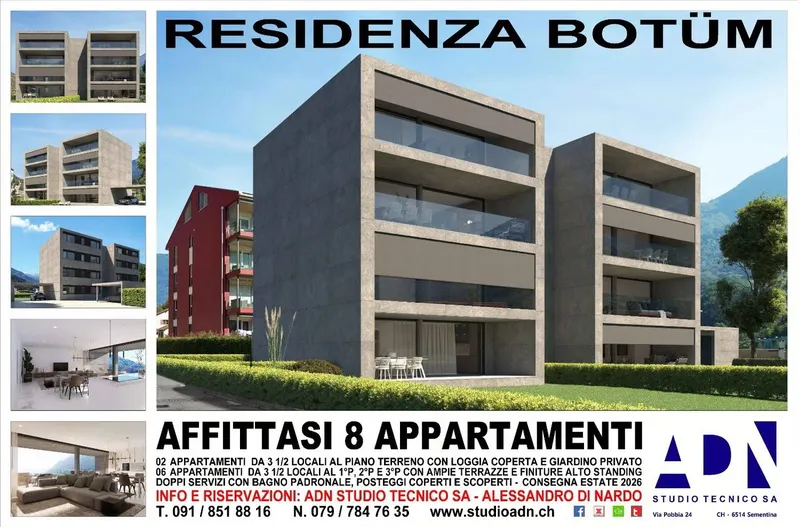 AFFITTASI Nuova Residenza Botüm a Biasca - Photo 2