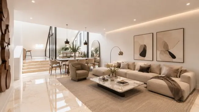 AUSSERHALB PLANENTWICKLUNG – Prächtiges Luxusduplex mit 6 Zimmern und Loggia – 189 m² - Photo 3
