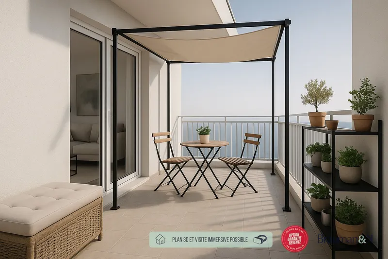 Appartement T3 de 57 m² avec terrasse de 11 m² - Photo 5