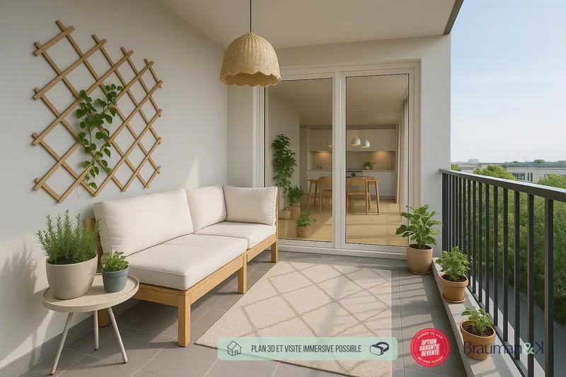 3 PIÈCES de 61m² + EXT(s) de 6m² + PKG(s) - Photo 5