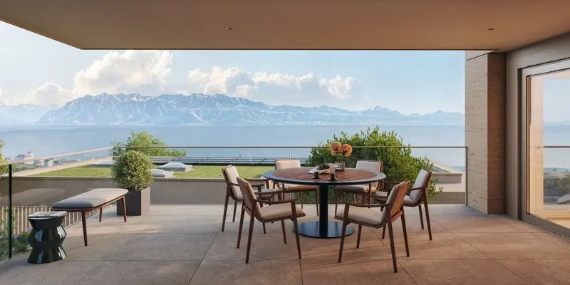 Charmant appartement de 3,5 pièces avec vue panoramique à Lutry - Photo 4