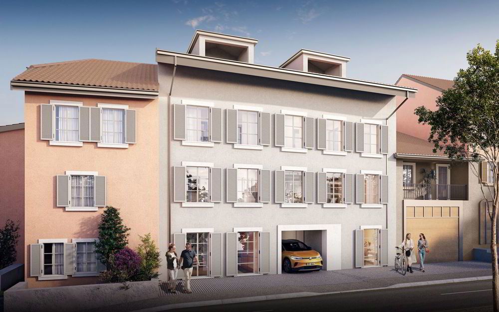 La Sarraz, appartement 2.5 pièces avec jardin, surface 75 m2 - Lot 1