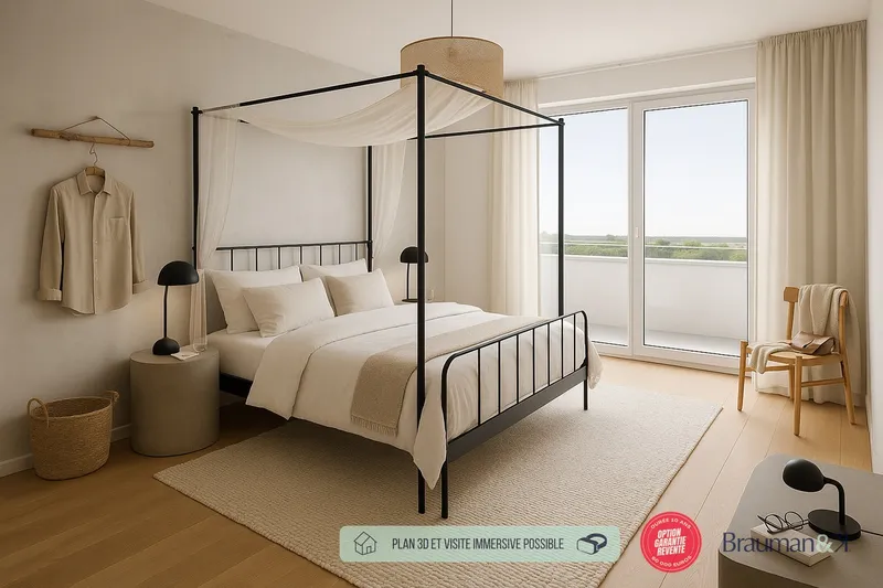 Appartement T5 de 104 m² avec terrasse de 86 m² et parking - Photo 4