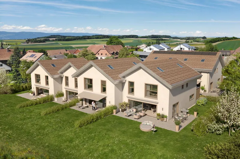 NOUVEAU PROJET DE 6 VILLAS FAMILIALES À THIERRENS AVEC JARDINS ! - Photo 5