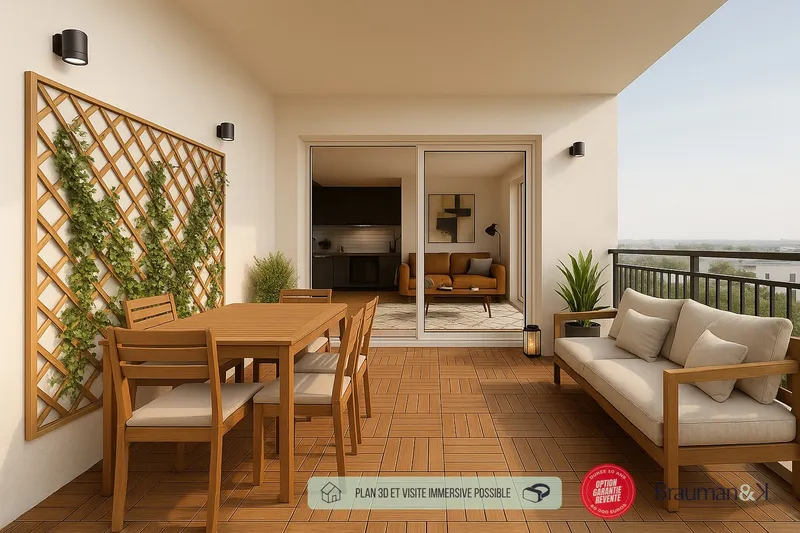 1 PIÈCES de 34m² + EXT(s) de 10m² - Photo 3