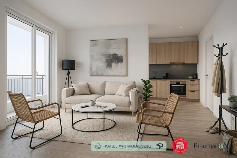 Appartement à vendre, 3 pièces, 52 m², Trelaze