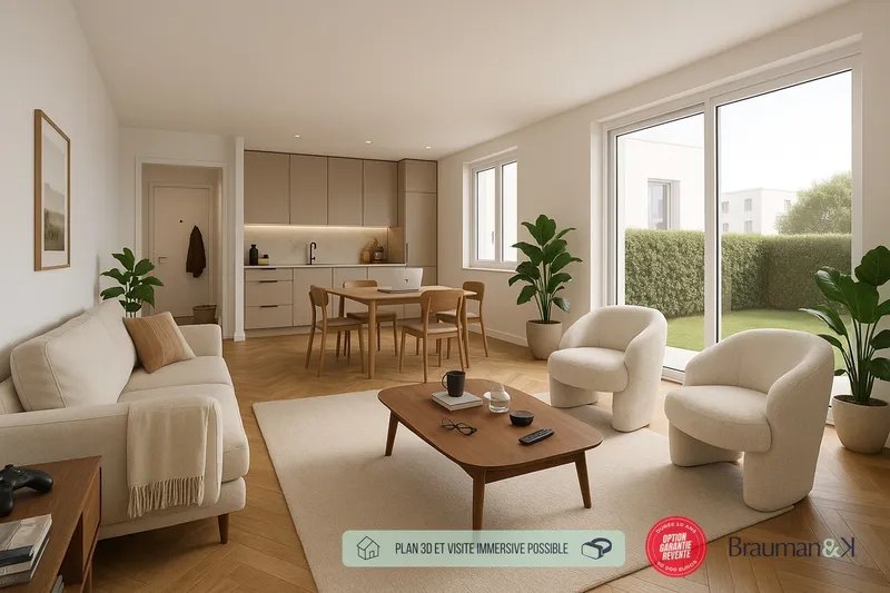 Appartement à vendre, 4 pièces, 74 m², Chieulles