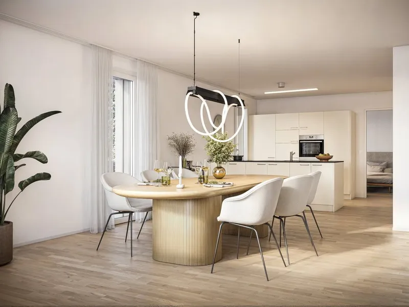 Exklusive 5.5-Zimmer-Neubauwohnung mit hochwertigem Ausbaustandard - Modern wohnen in der Eymatt - Photo 3