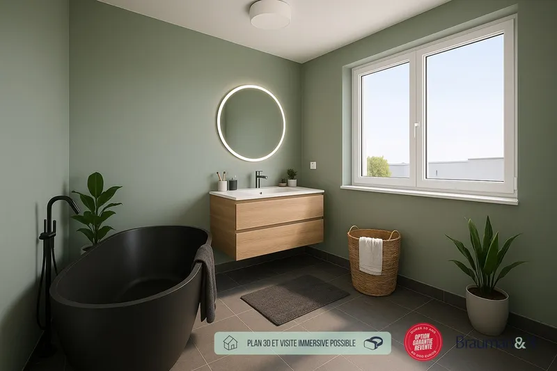 3 PIÈCES de 65m² offrant 104m² de surface privative - Photo 4