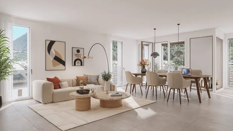 Appartement à louer, 3.5 pièces, 81 m², Giubiasco