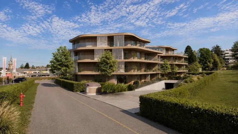 Charmant 3.5 pièces - 74 m² habitables avec agréable balcon de 35 m² - Photo 4