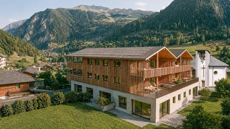 Nine apartments, the space of a house, the heart of a village - Photo 2