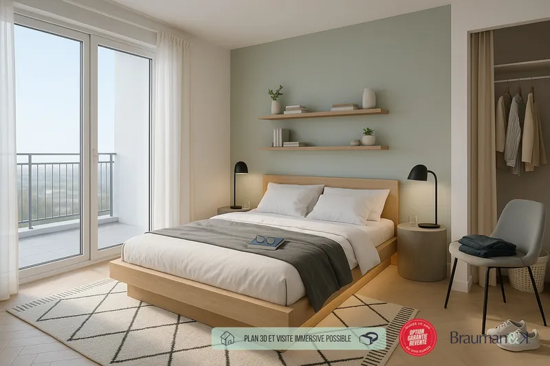 Appartement T5 de 88 m² avec terrasse de 9 m² et parking - Photo 2