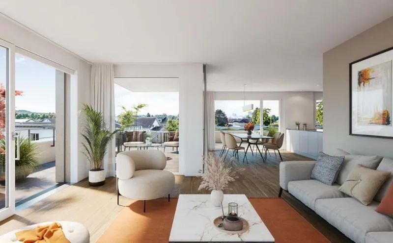 117 m² | 2.5-Zi.-Wohnung im EG | Erstbezug - Photo 5