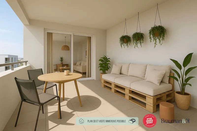2 PIÈCES de 46m² + EXT(s) de 7m² - Photo 4