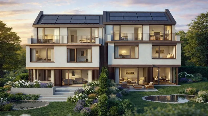 6.5-Zimmer-Doppelhaus mit Garten und Alpenblick in Wettswil - Photo 4