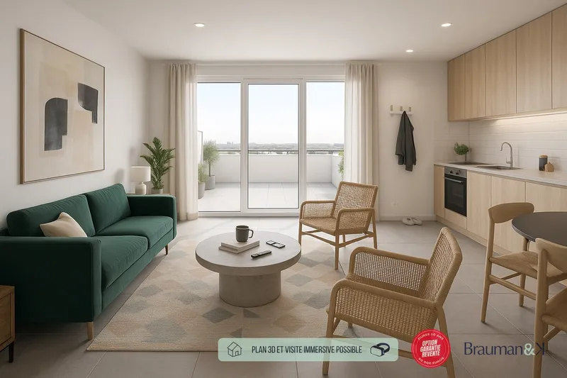 Appartement à vendre, 2 pièces, 39 m², Chamalieres