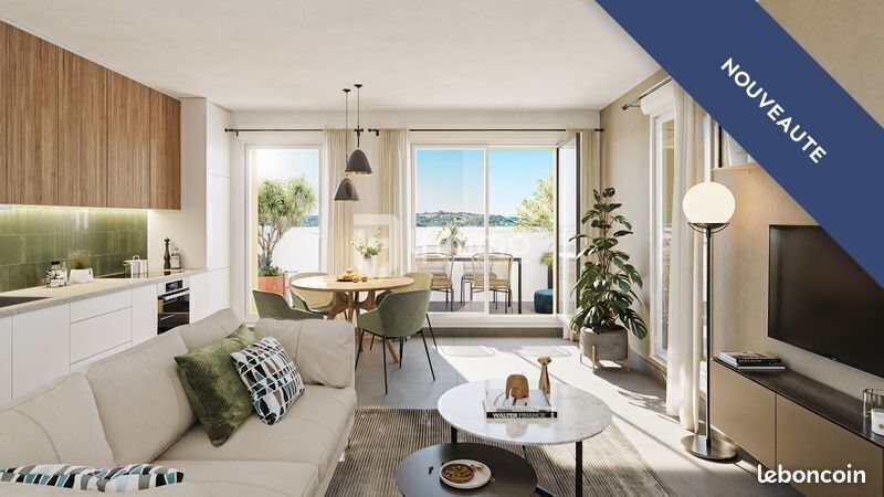 Givors Appartement - 2 pièces - 45.90 m² terrasse 21.40 m²