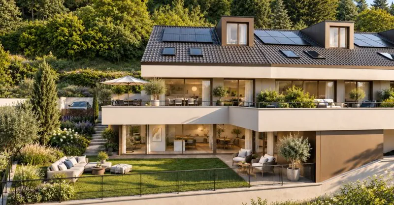 Maison contiguë 6.5 pièces - Photo 3
