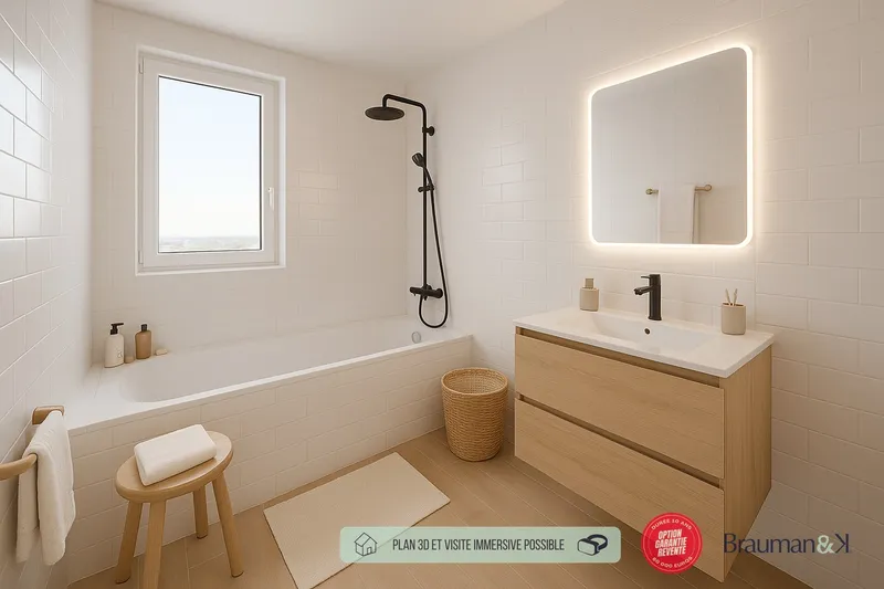 2 PIÈCES de 45m² + EXT(s) de 8m² - Photo 3