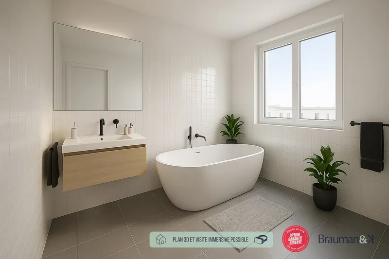 3 PIÈCES de 61m² + EXT(s) de 12m² + PKG(s) - Photo 4