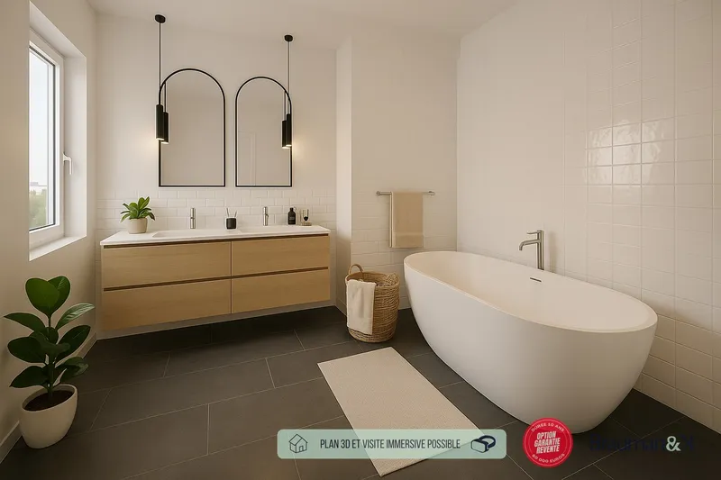 3 PIÈCES de 60m² offrant 99m² de surface privative + PKG(s) - Photo 4