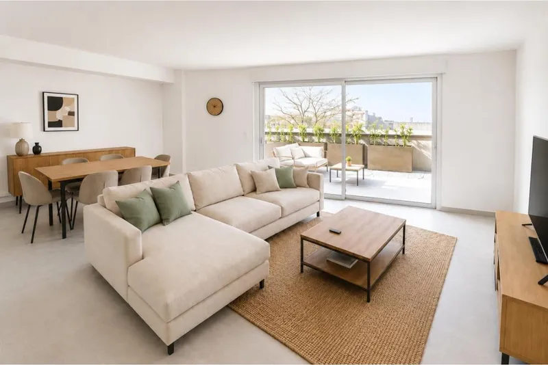 Grand T3 avec 95 m² de terrasse en dernier étage   à MONTPELLIER - Photo 3