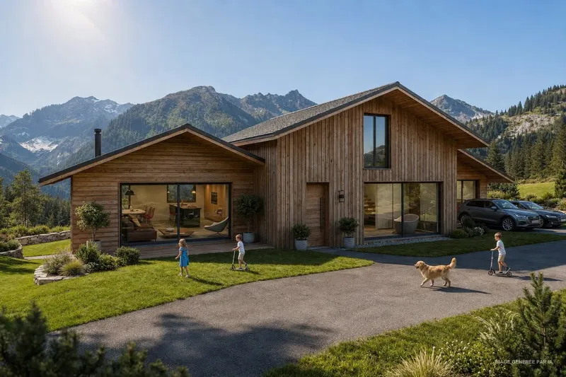 Construisez votre chalet familial à Bruson - Photo 2