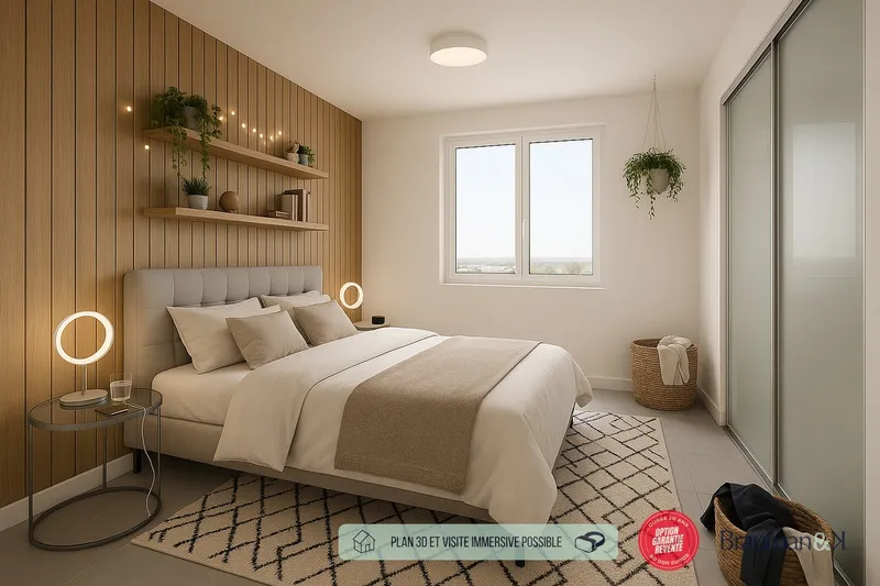 3 PIÈCES de 61m² + EXT(s) de 4m² + PKG(s) - Photo 3