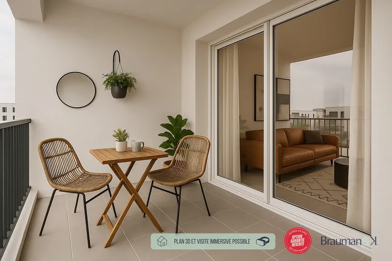 3 PIÈCES de 61m² + EXT(s) de 6m² + PKG(s) - Photo 5