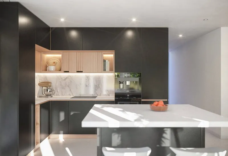 3,5 Zimmer in der Mitte von Martigny in neuer PPE Le Vieux Pont - Photo 2